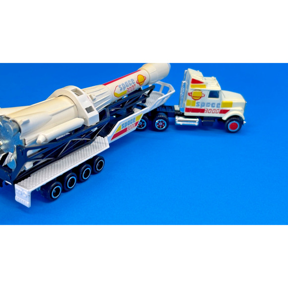 Majorette HO Scale Transport Semi Truck Trailer 600 Series #610 NASA Space 3000 - Picture 9 of 16